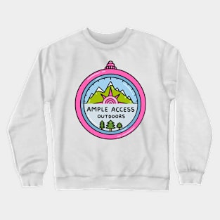 Ample Access Outdoors Bubblegum Bliss Crewneck Sweatshirt